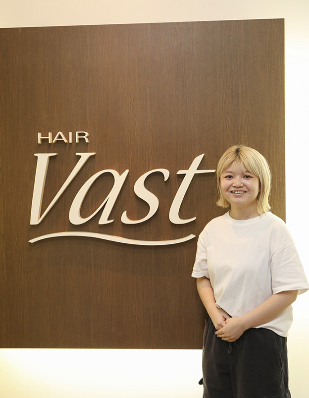 HAIR Vast(ヘアーバースト) アシスタント中島 奈美